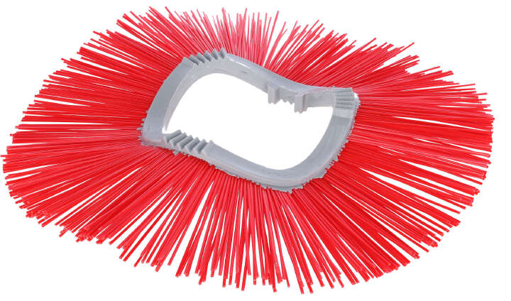 HAPPYCOW Ersatz-Bürstenset für Pfahlbürste